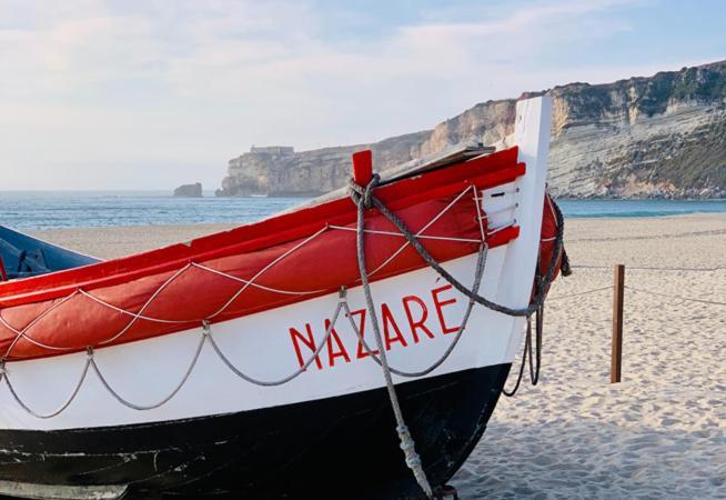 Ocean Getaway - Private Parking And Sea View Leilighet Nazaré Eksteriør bilde
