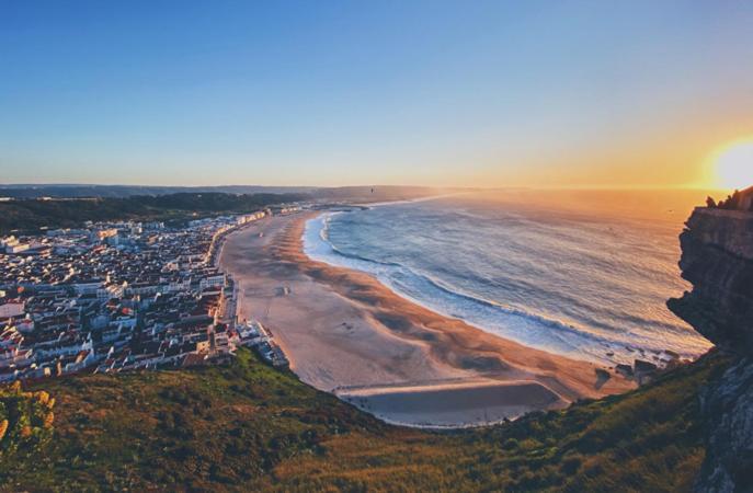 Ocean Getaway - Private Parking And Sea View Leilighet Nazaré Eksteriør bilde